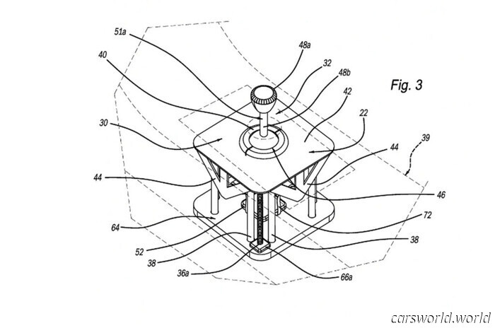 Ford Patenta Una Palanca De Cambios Manual Falsa Para Que Los Vehículos Eléctricos Se Sientan Vivos De Nuevo / Carscoops